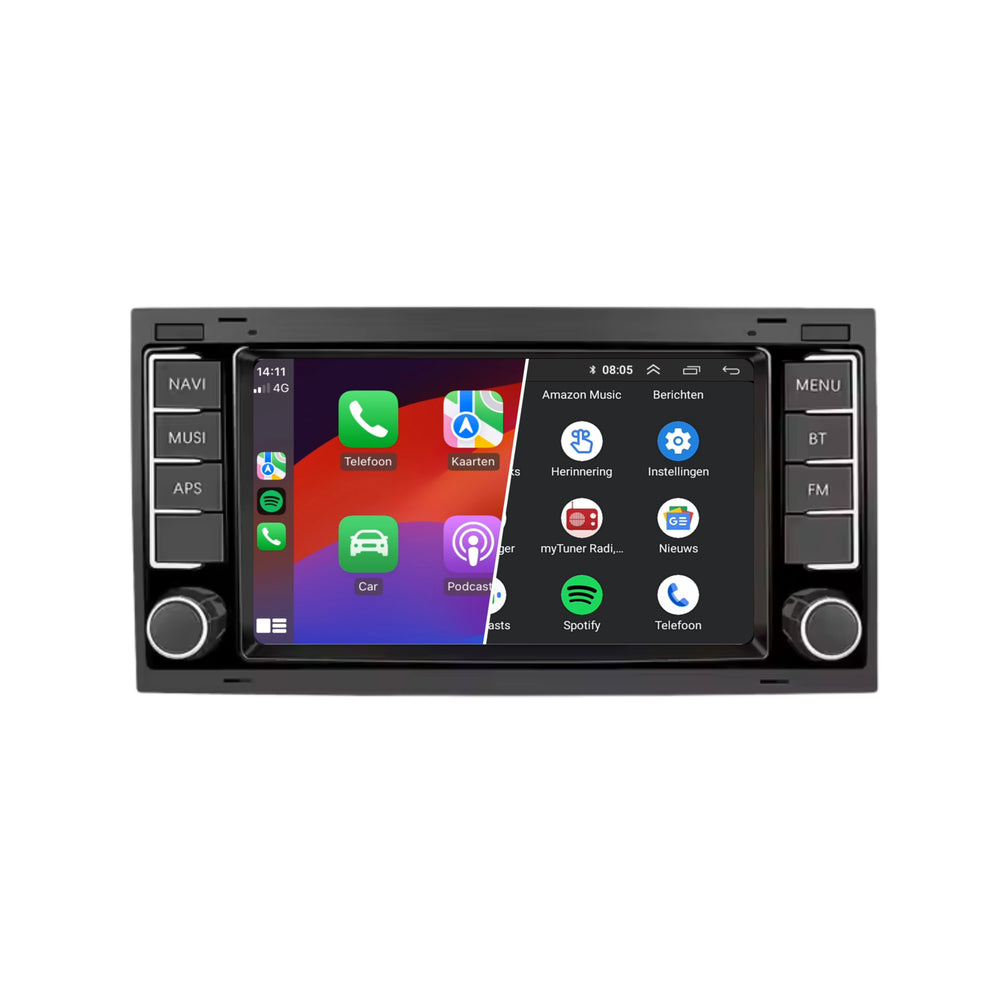 Volkswagen Touareg | T5 | Radio de coche | Androide 13 | Carplay y Android automático
