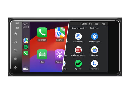 Toyota Corolla | 2003 t/m 2007 | Autoradio | Android 13 | Carplay & Android auto