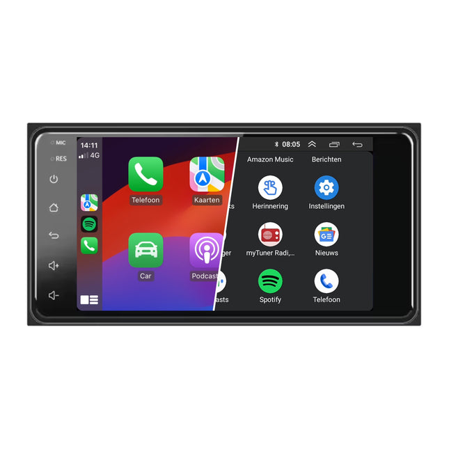 Toyota Corolla | 2003 t/m 2007 | Autoradio | Android 13 | Carplay & Android auto