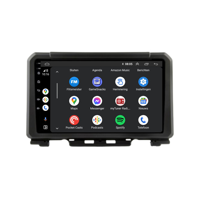 Suzuki Jimny | Android 13 | Autoradio | 2019 t/m 2024 | CarPlay & Android Auto