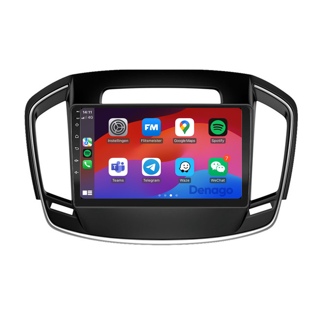 Opel Insignia CarPlay autoradio | 2008 t/m 2013 | Denago DNG-A271 | 9 inch | Android 13 | Draadloos CarPlay & Android Auto