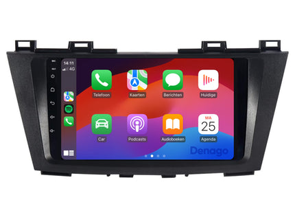 Autoradio Mazda 5 CarPlay | 2010 à 2015 | Denago DNG-A321 | Écran 9 pouces | Android 13 | CarPlay sans fil & Android Auto