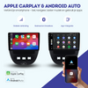 Radio para coche Citroën C1 CarPlay | 2008 a 2014 | Denago DNG-A02 | 10 pulgadas | Androide 13 | CarPlay inalámbrico y Android Auto