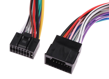 16-Pins Autoradio Verlengkabel | 60 CM | Plug & Play | Voor autoradio's