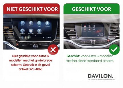 Opel Astra | Astra K | Astra Turbo | Android 13 | Autoradio | 2016 t/m 2021 | Carplay & Android Auto