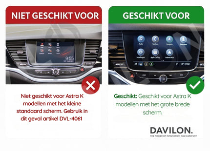 Opel Astra K | Android 13 | Autoradio | 2015 t/m 2021 | CarPlay & Android Auto