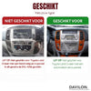 Toyota Land Cruiser LC100 | Androide 13 | Radio de coche | 2005 a 2007 | CarPlay y Android Auto