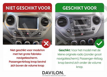 Hyundai i10  | Android 13 | Autoradio | 2014 t/m 2017 | Carplay & Android Auto