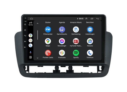 Seat Ibiza | Android 13 | Autoradio | 2008 t/m 2014 | Carplay & Android Auto | Met knoppen
