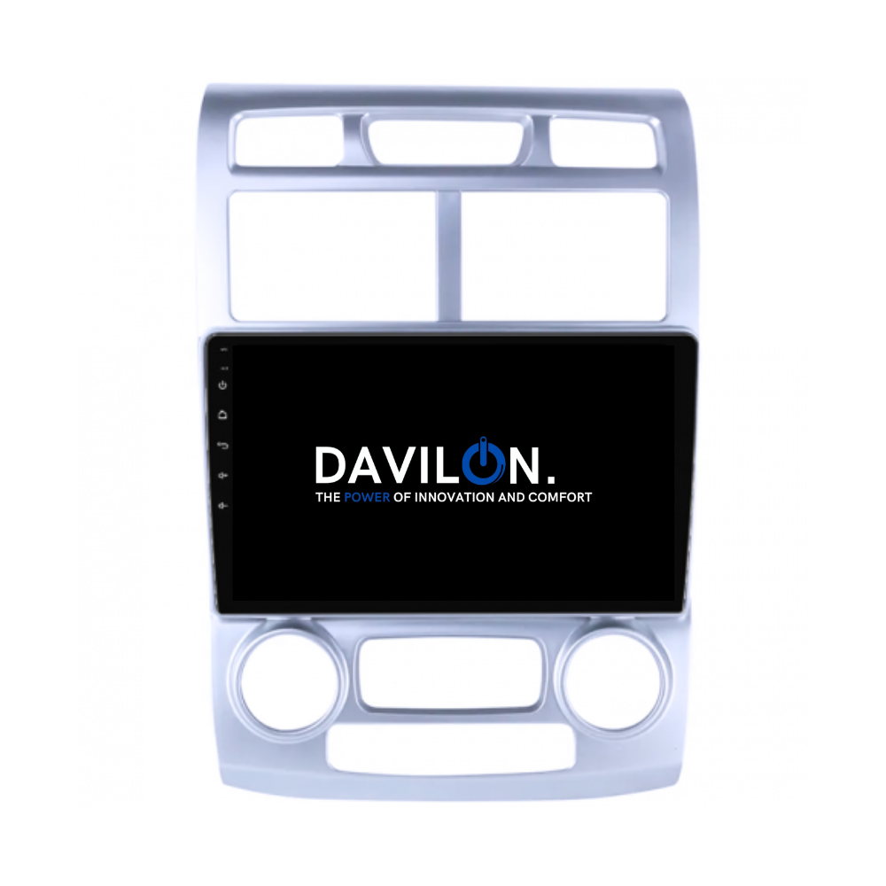 Kia Sportage CarPlay Autoradio | 2004 t/m 2010 | Zilver