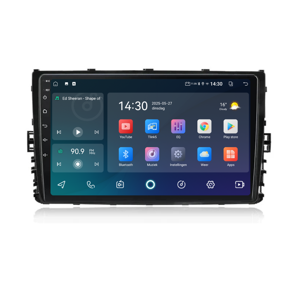 Volkswagen Golf 7 CarPlay Autoradio | 2017 t/m 2020 | Android Auto | 2+64GB