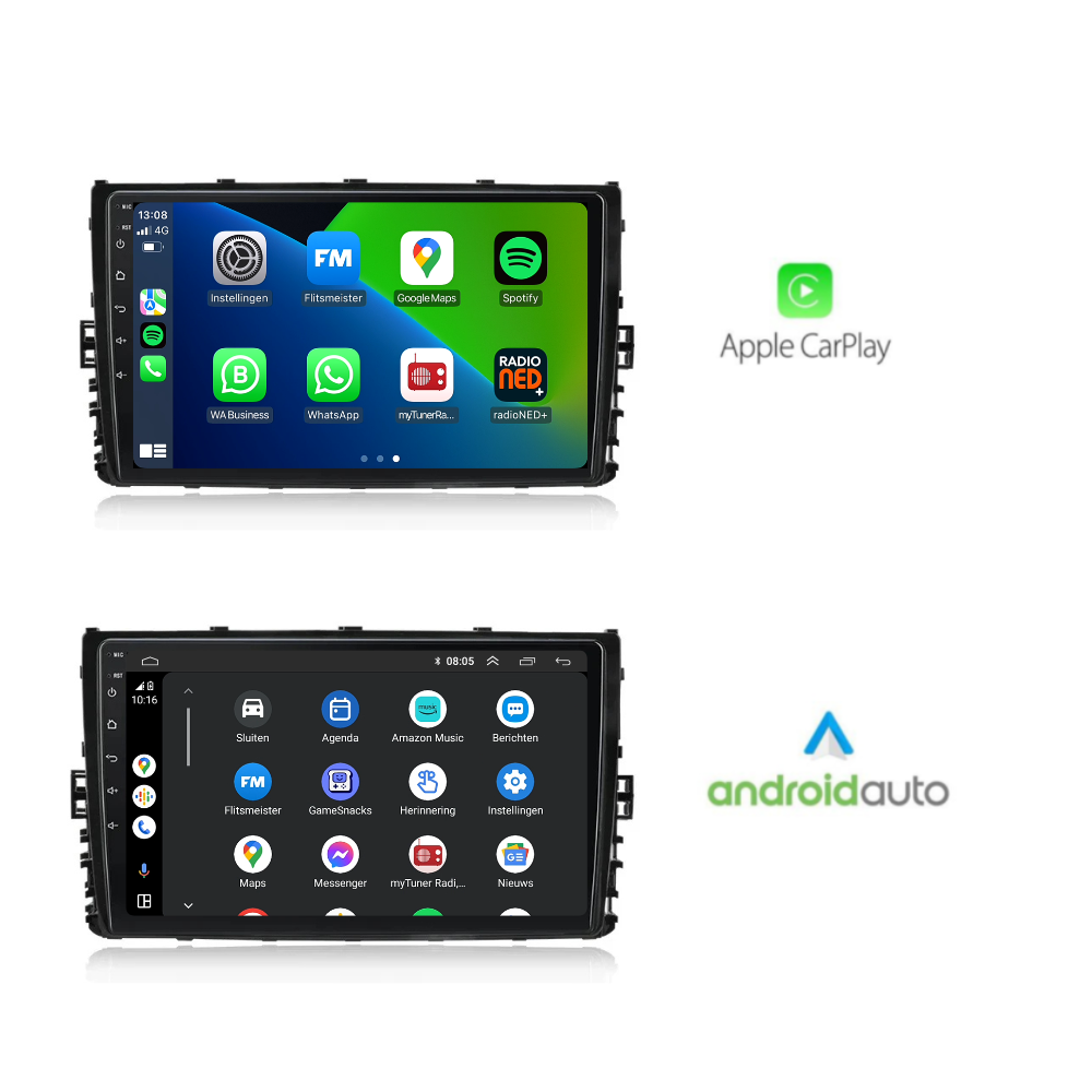 Volkswagen Golf 7 CarPlay Autoradio | 2017 t/m 2020 | Android Auto | 2+64GB