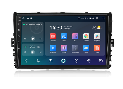 Volkswagen Passat | Tiguan | Sportsvan | Transporter T6 | CarPlay & Android Auto | autoradio | 2017 t/m 2021 | Android 13 | 2+64GB