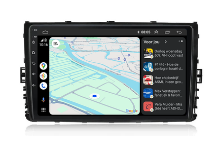 Volkswagen Passat | Tiguan | Sportsvan | Transporter T6 | CarPlay & Android Auto | autoradio | 2017 t/m 2021 | Android 13 | 2+64GB