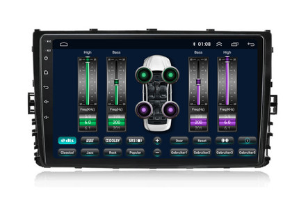 Volkswagen T-roc & T-cross CarPlay Autoradio | 2018 t/m 2021 | Android 13 | 2+64GB