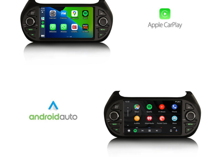 Fiat Fiorino | CarPlay & Android Auto | autoradio | 2003 t/m 2008 | Android 13 | 2+32GB