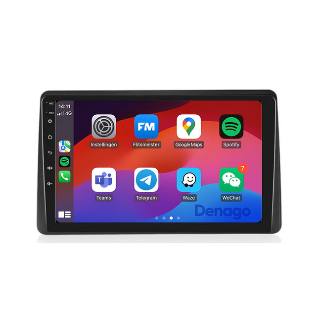 Dacia Duster CarPlay autoradio | 2021 t/m 2024 | Denago DNG-A354 | 9 inch | Android 13 | Draadloos CarPlay & Android Auto