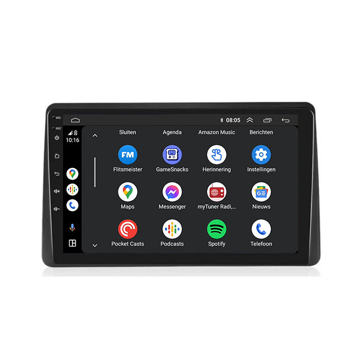 Dacia Duster | Android 13 | Autoradio | 2021 t/m 2024 | CarPlay & Android Auto