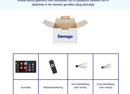 2 Din CarPlay Autoradio | Android Auto