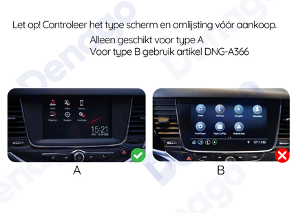 Opel Astra K CarPlay autoradio | 2015 t/m 2021 | Denago DNG-A332 | 9 inch | Android 13 | Draadloos CarPlay & Android Auto