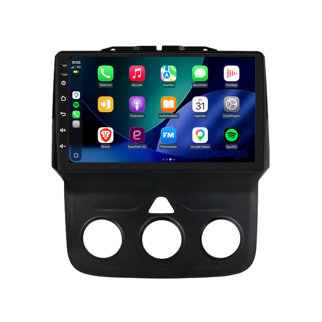 Dodge RAM CarPlay autoradio | 2014 t/m 2018 | Denago DNG-A490 | 10 inch | Android 13 | Draadloos CarPlay & Android Auto