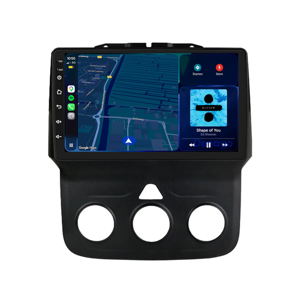 Dodge RAM CarPlay autoradio | 2014 t/m 2018 | Denago DNG-A490 | 10 inch | Android 13 | Draadloos CarPlay & Android Auto