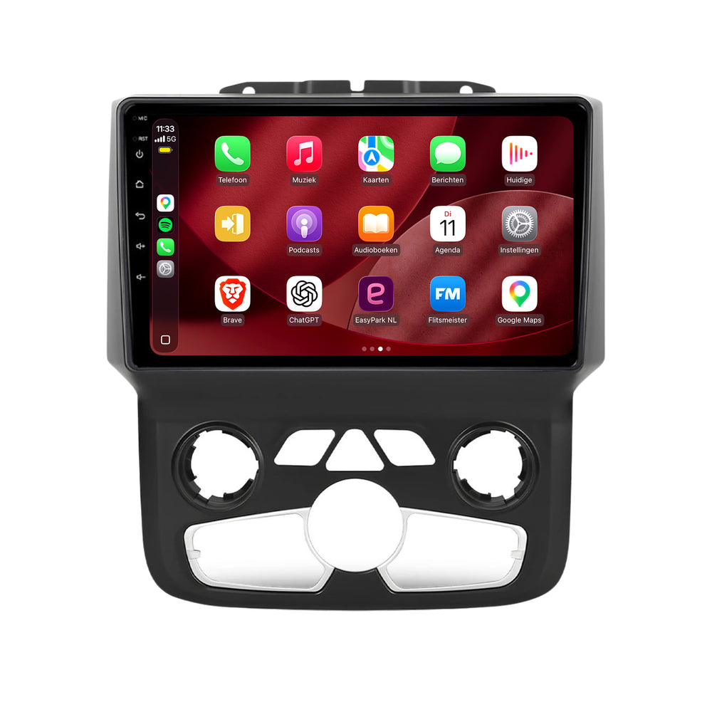 راديو Dodge RAM مع CarPlay وAndroid Auto | 2014–2018 | 10 بوصات | Android 15 | CTX-7491