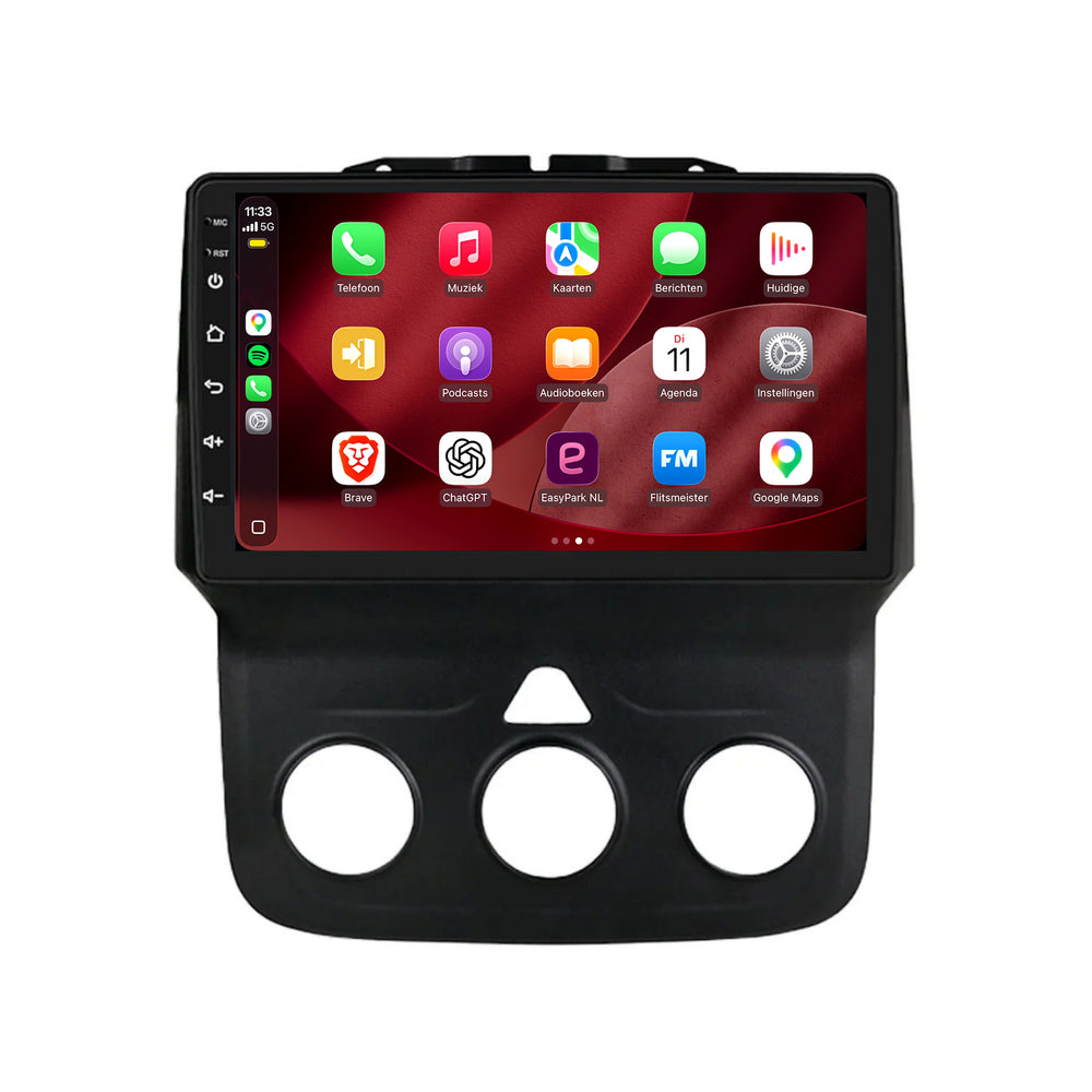 راديو Dodge RAM مع CarPlay وAndroid Auto | 2014–2018 | 9 بوصات | Android 15 | CTX-7490