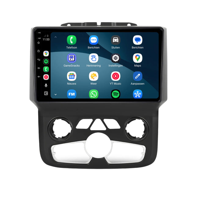 راديو Dodge RAM مع CarPlay وAndroid Auto | 2014–2018 | 10 بوصات | Android 15 | CTX-7491