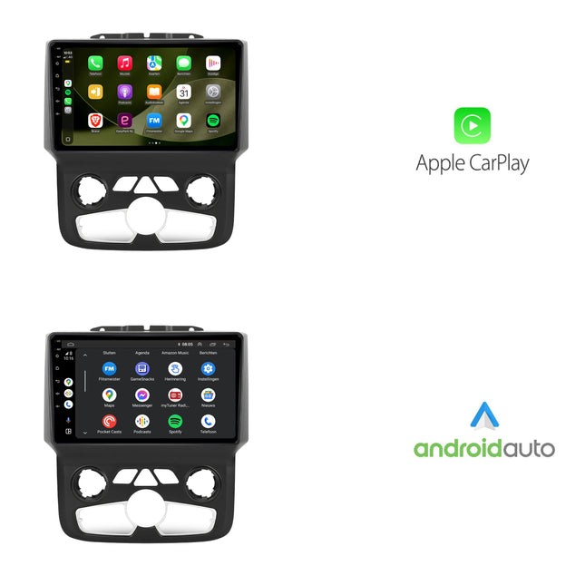 Dodge RAM | Android 13 | Autoradio | 2014 t/m 2018 | CarPlay & Android Auto | Auto Airco