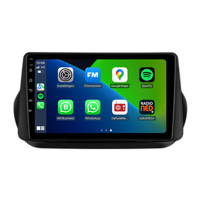 Peugeot Bipper | Android 13 | Autoradio | 2008 t/m 2019 | CarPlay & Android Auto