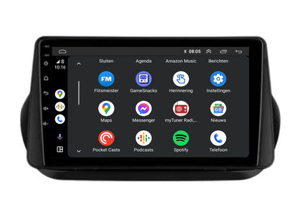 Peugeot Bipper | Android 13 | Autoradio | 2008 t/m 2019 | CarPlay & Android Auto