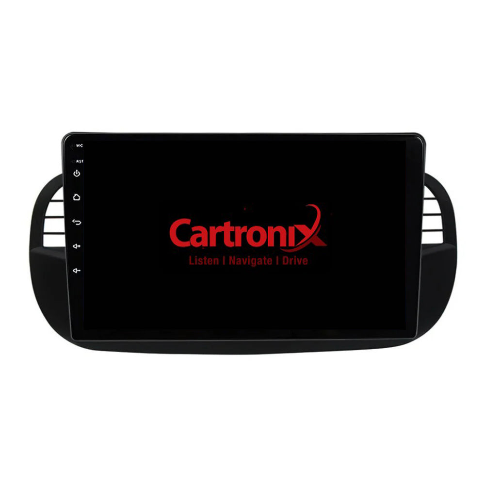 Fiat 500 | Android 15 | 9 inch Autoradio | 2007 t/m 2015 | CarPlay & Android Auto