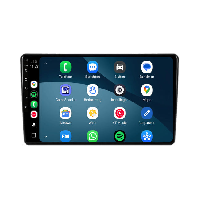 Fiat 500L-radio med CarPlay & Android Auto | 2012 til 2017 | 9 tommer | Android 15 | CTX-7133