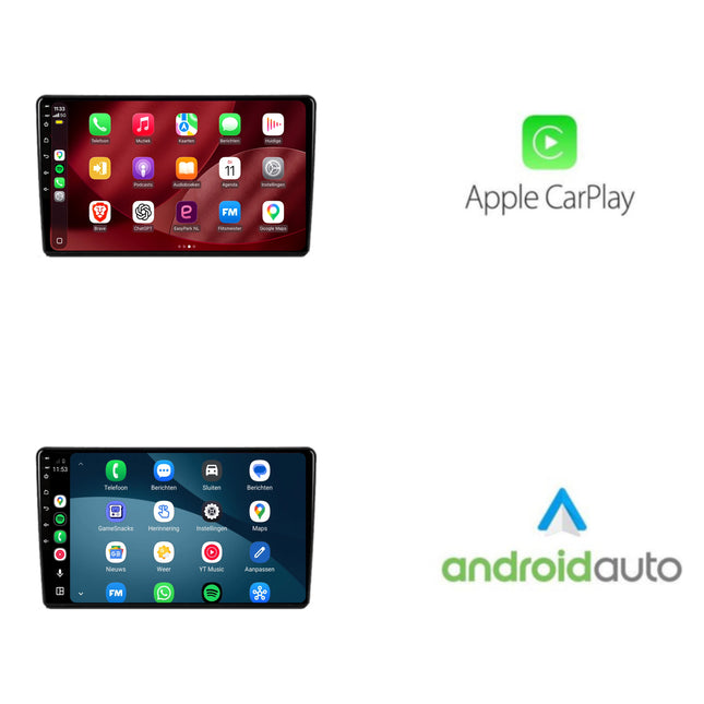 Fiat 500L-radio med CarPlay & Android Auto | 2012 til 2017 | 9 tommer | Android 15 | CTX-7133