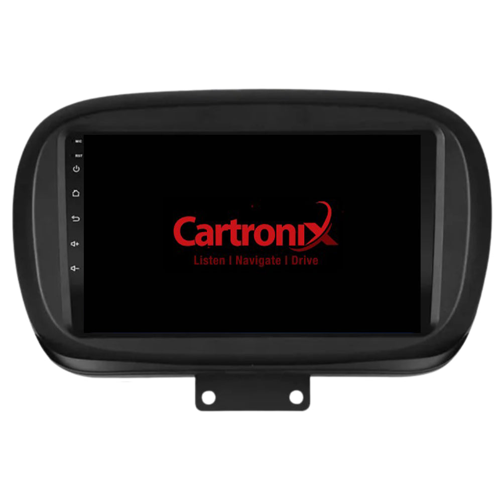Fiat 500X <tc>CarPlay</tc> & <tc>Android Auto</tc> Radio | 2014 à 2023 | 9 pouces | Android 15 | CTX-7147