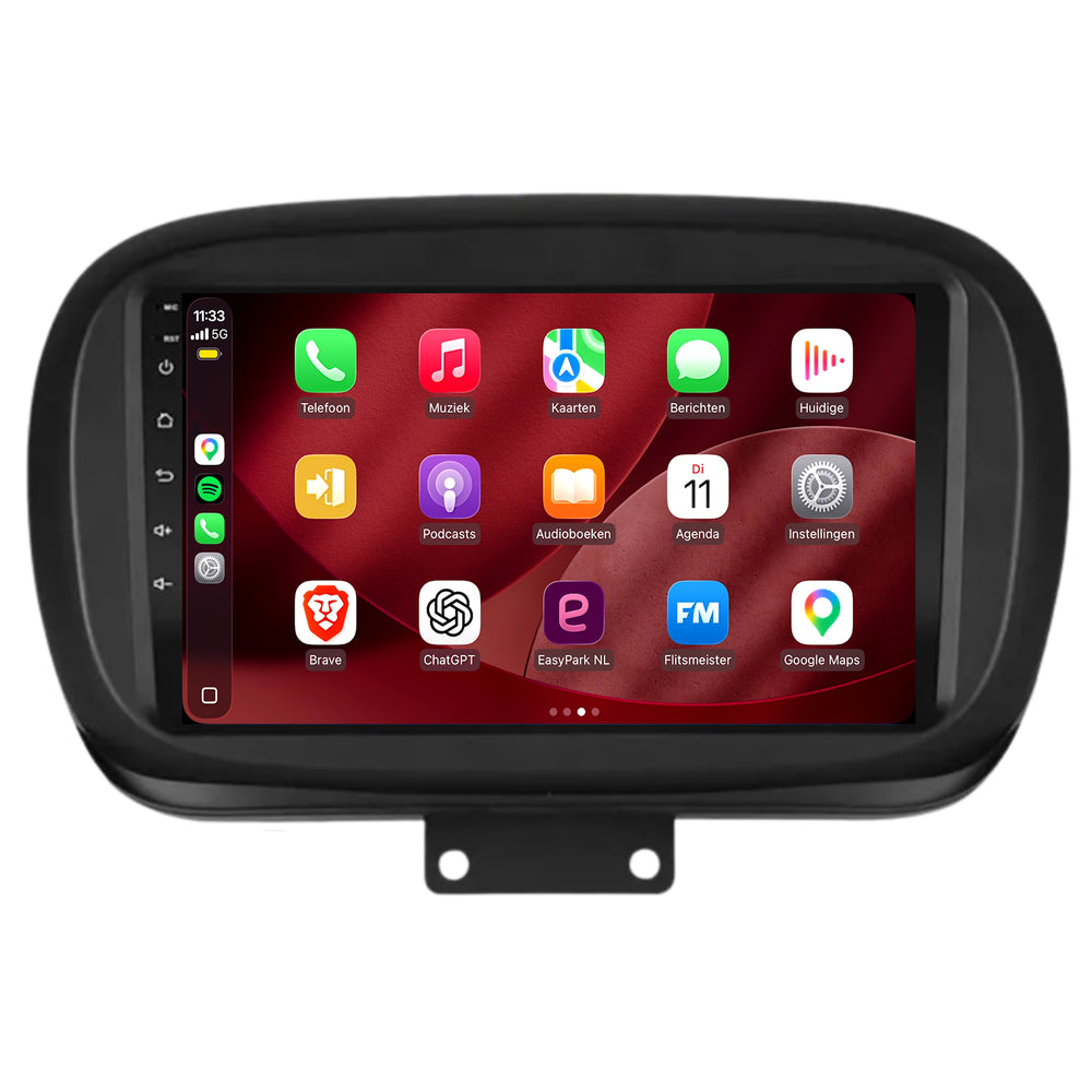 Fiat 500X <tc>CarPlay</tc> & <tc>Android Auto</tc> Radio | 2014 à 2023 | 9 pouces | Android 15 | CTX-7147