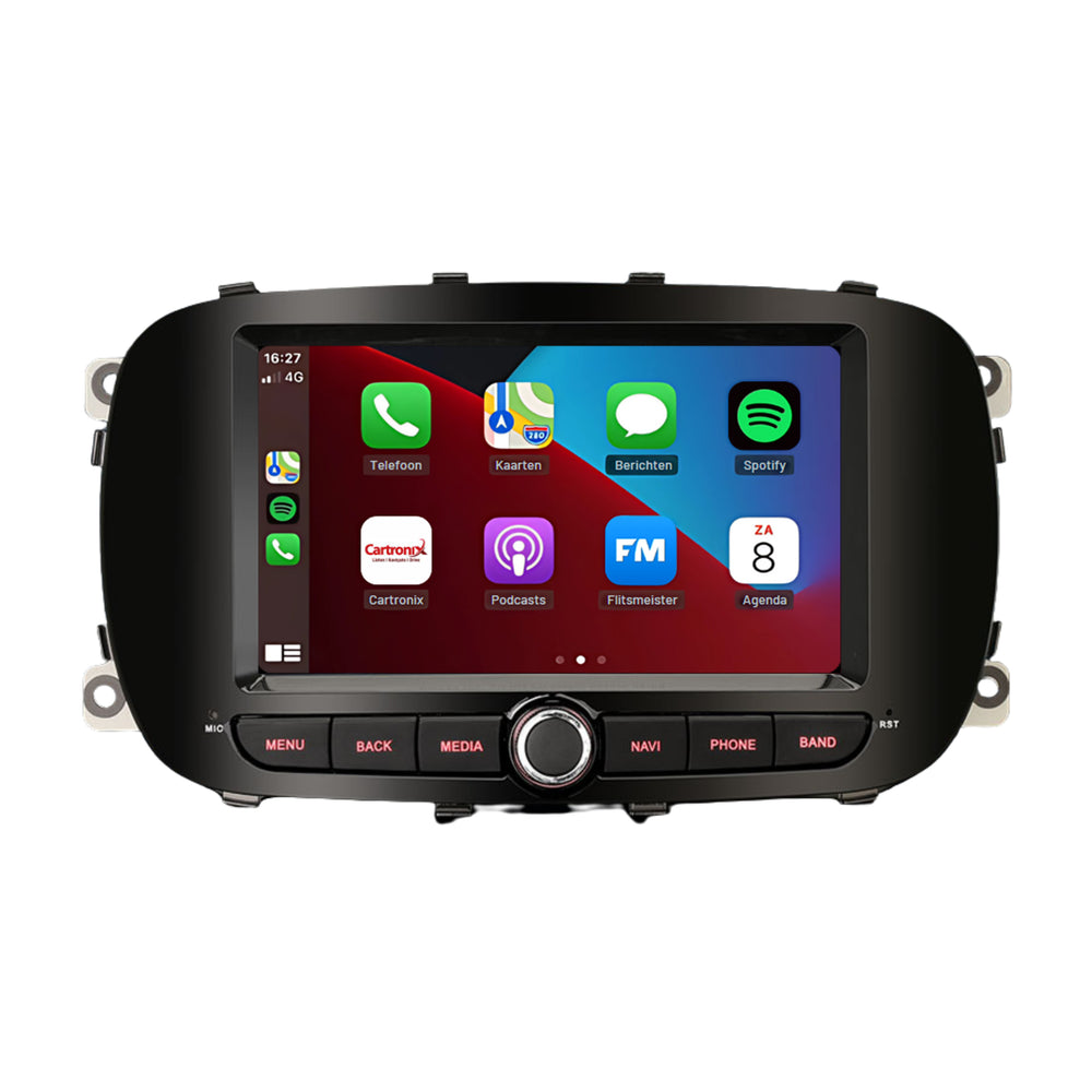 Fiat 500X | Android 16 Autoradio | 2015 t/m 2023 | CarPlay & Android Auto