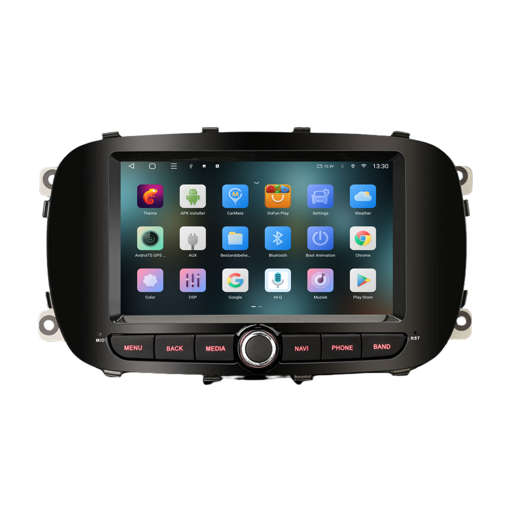 Fiat 500X | Android 16 Autoradio | 2015 t/m 2023 | CarPlay & Android Auto