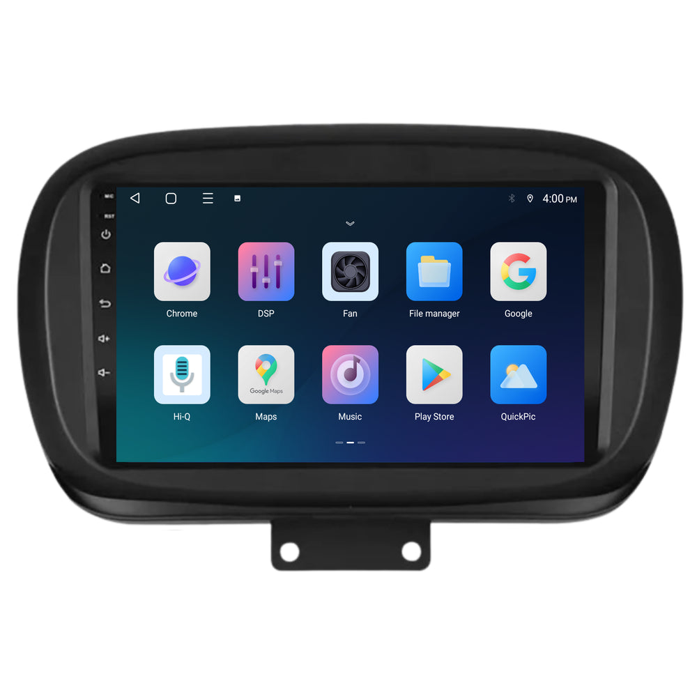 Fiat 500X <tc>CarPlay</tc> & <tc>Android Auto</tc> Radio | 2014 à 2023 | 9 pouces | Android 15 | CTX-7147