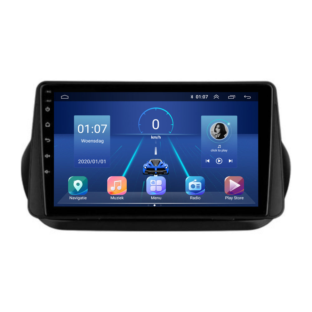 Fiat Fiorino | Android 13 | Car radio | 2003 to 2008 | CarPlay & Android Auto