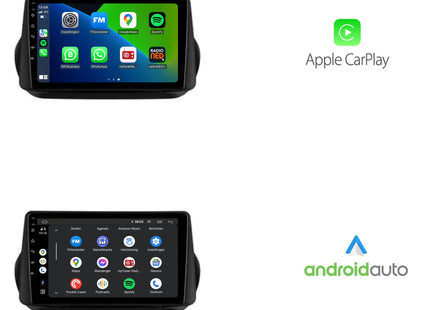 Fiat Qubo | Android 13 | Autoradio | 2008 t/m 2020 | CarPlay & Android Auto