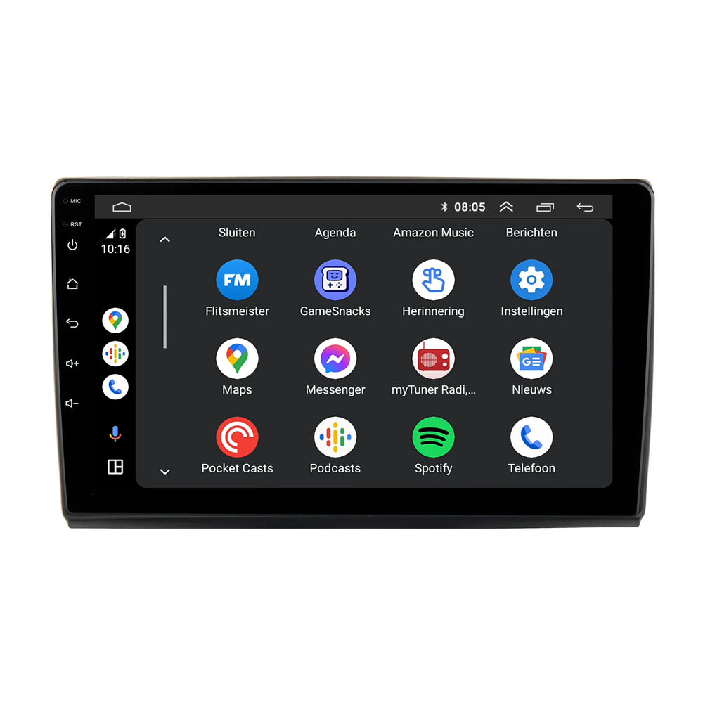 Fiat Bravo | Android 13 | Autoradio | 2006 à 2017 | CarPlay & Android Auto