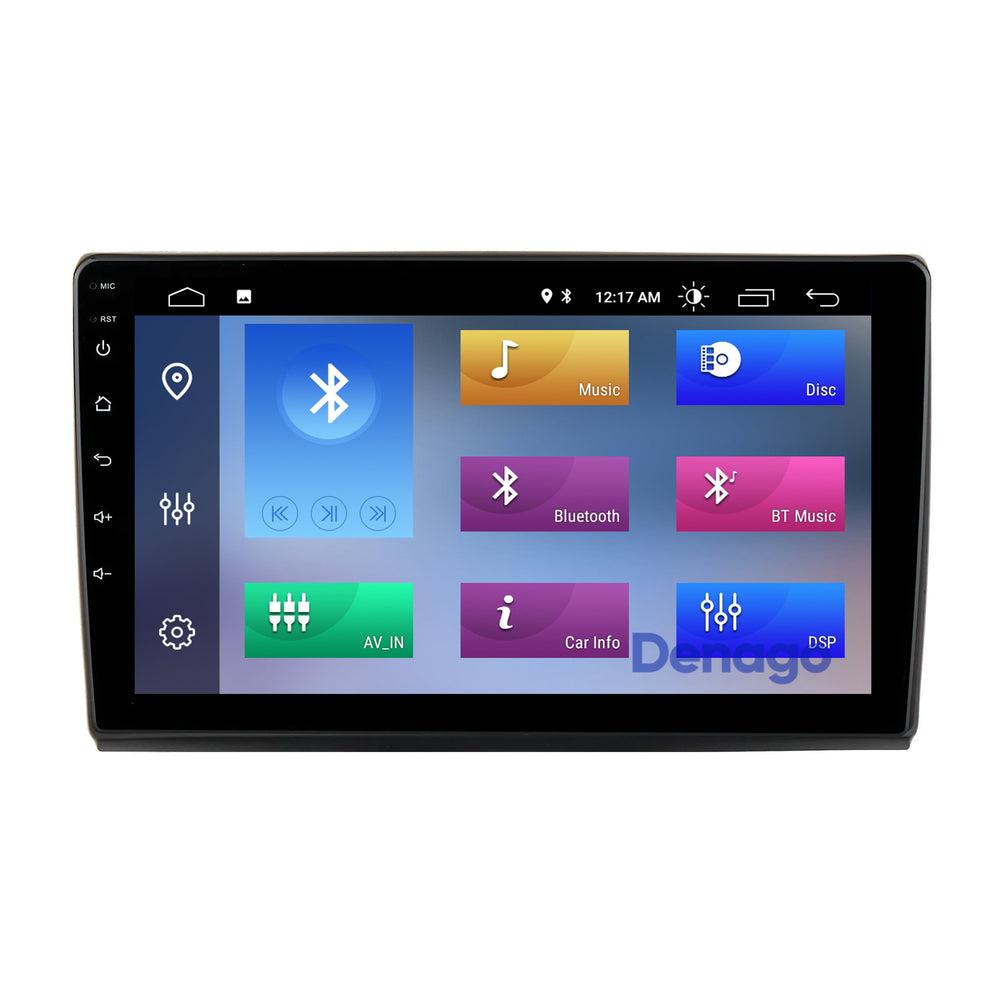 Fiat Bravo CarPlay car radio | 2006 to 2017 | Denago DNG-A178 | 9 inches | Android 13 | Wireless CarPlay & Android Auto