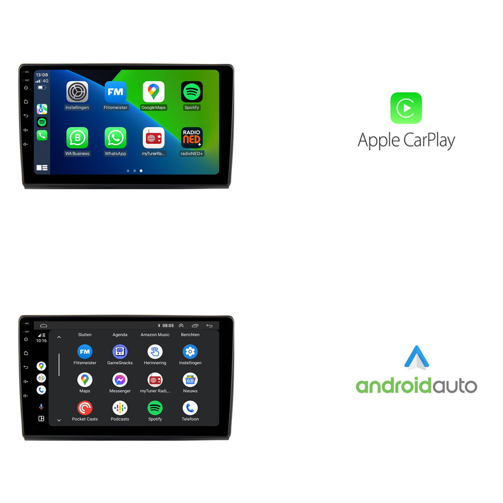 Fiat Bravo | Android 13 | Autoradio | 2006 à 2017 | CarPlay & Android Auto
