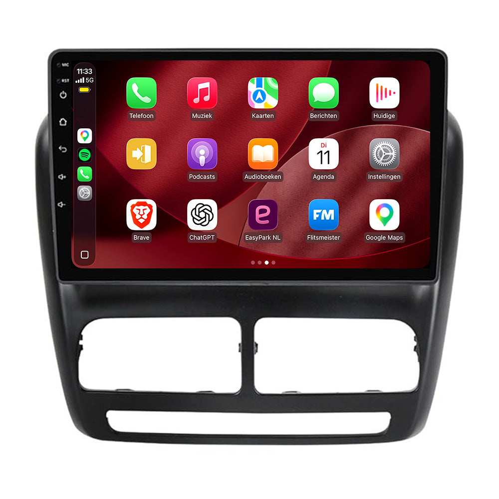 Fiat Doblo CarPlay & Android Auto radio | 2010–2014 | 9 inch | Android 15 | CTX-7213