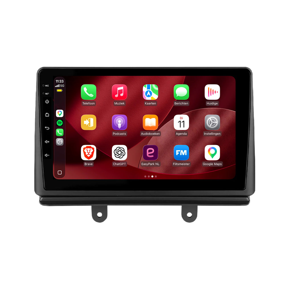Fiat Doblo-radio med CarPlay & Android Auto | 2002–2009 | 9 tommer | Android 15 | CTX-7426