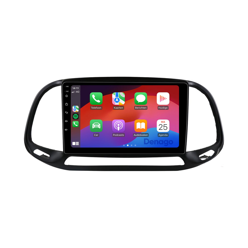 Fiat Doblo CarPlay car radio | 2015 to 2021 | Denago DNG-A327 | 9 inches | Android 13 | Wireless CarPlay & Android Auto