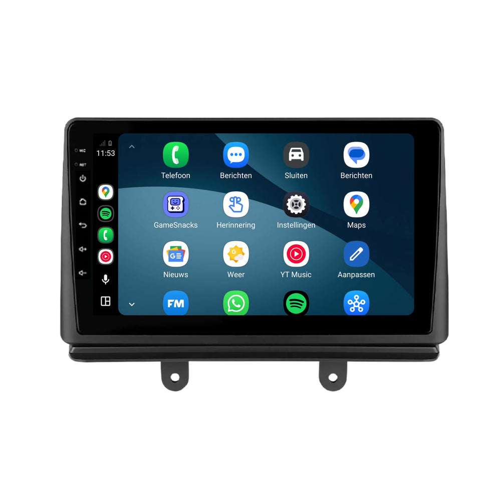 Fiat Doblo-radio med CarPlay & Android Auto | 2002–2009 | 9 tommer | Android 15 | CTX-7426