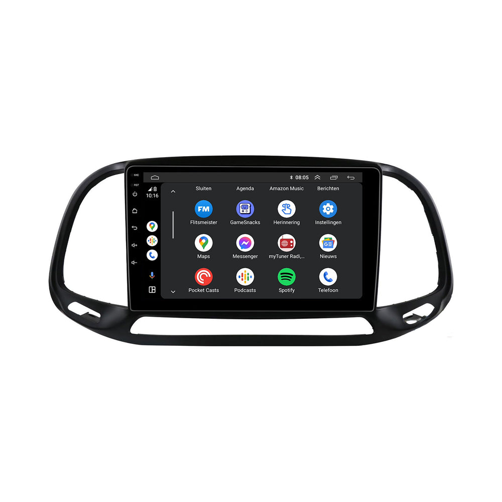 Fiat Doblo | Android 13 | Car radio | 2015 to 2021 | CarPlay & Android Auto